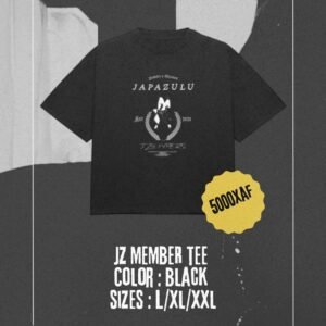 JZ MEMBER BLACK TEE
