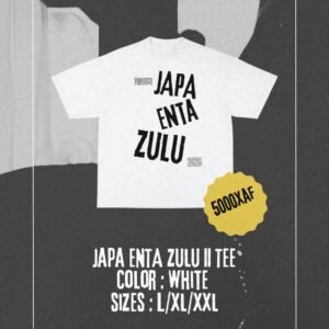 JAPA ENTA ZULU II WHITE TEE